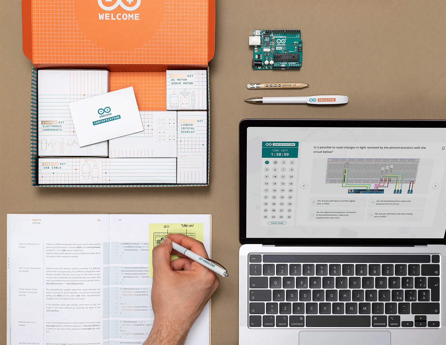 Arduino Certification Bundle: Kit & Exam - Image 2