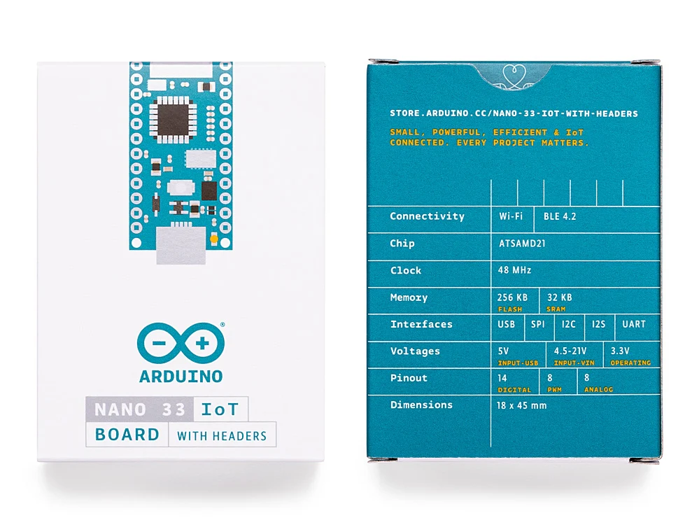 Arduino Nano 33 IoT with headers - Image 2