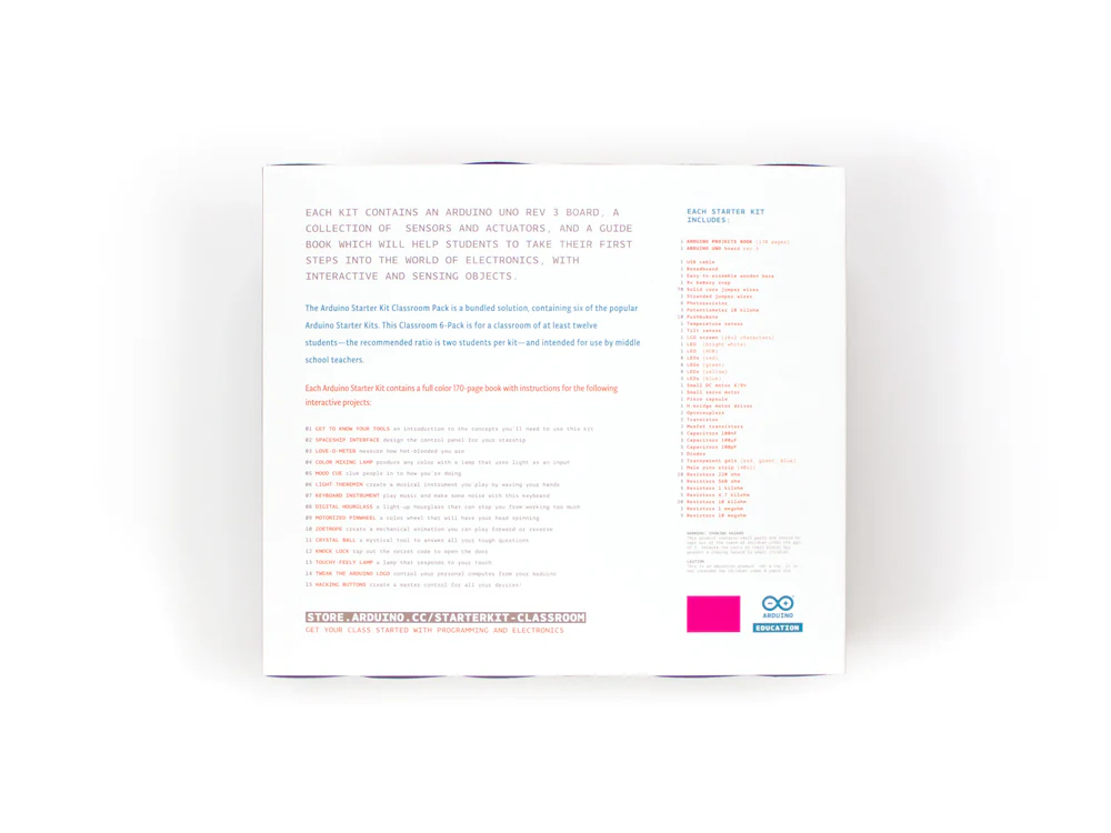 Arduino Starter Kit Classroom Pack FR - Image 5