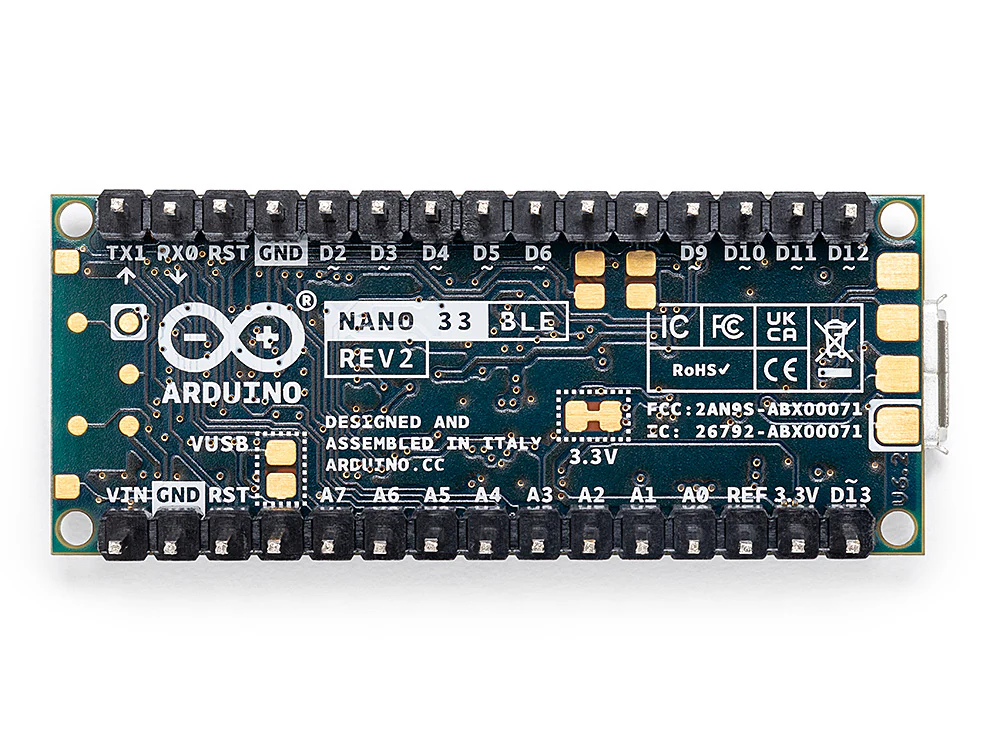 Arduino Nano 33 BLE Rev2 with headers - Image 3