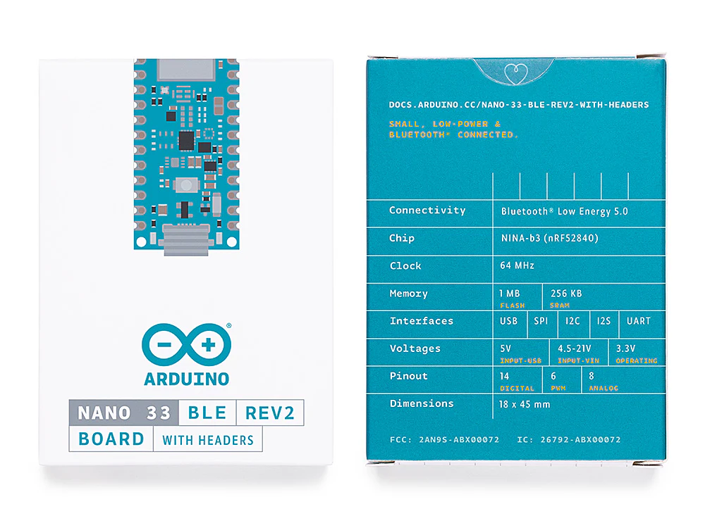 Arduino Nano 33 BLE Rev2 with headers - Image 5