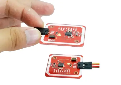 NFC/RFID reader with two transponders - Image 3