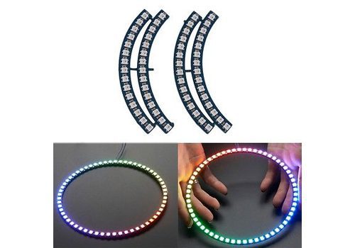 Ring with 60 RGB WS2812 LEDs and integrated driver - Image 4