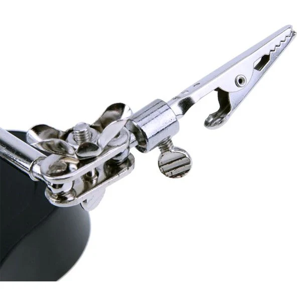 Third hand with lens, light and soldering iron stand - Image 3