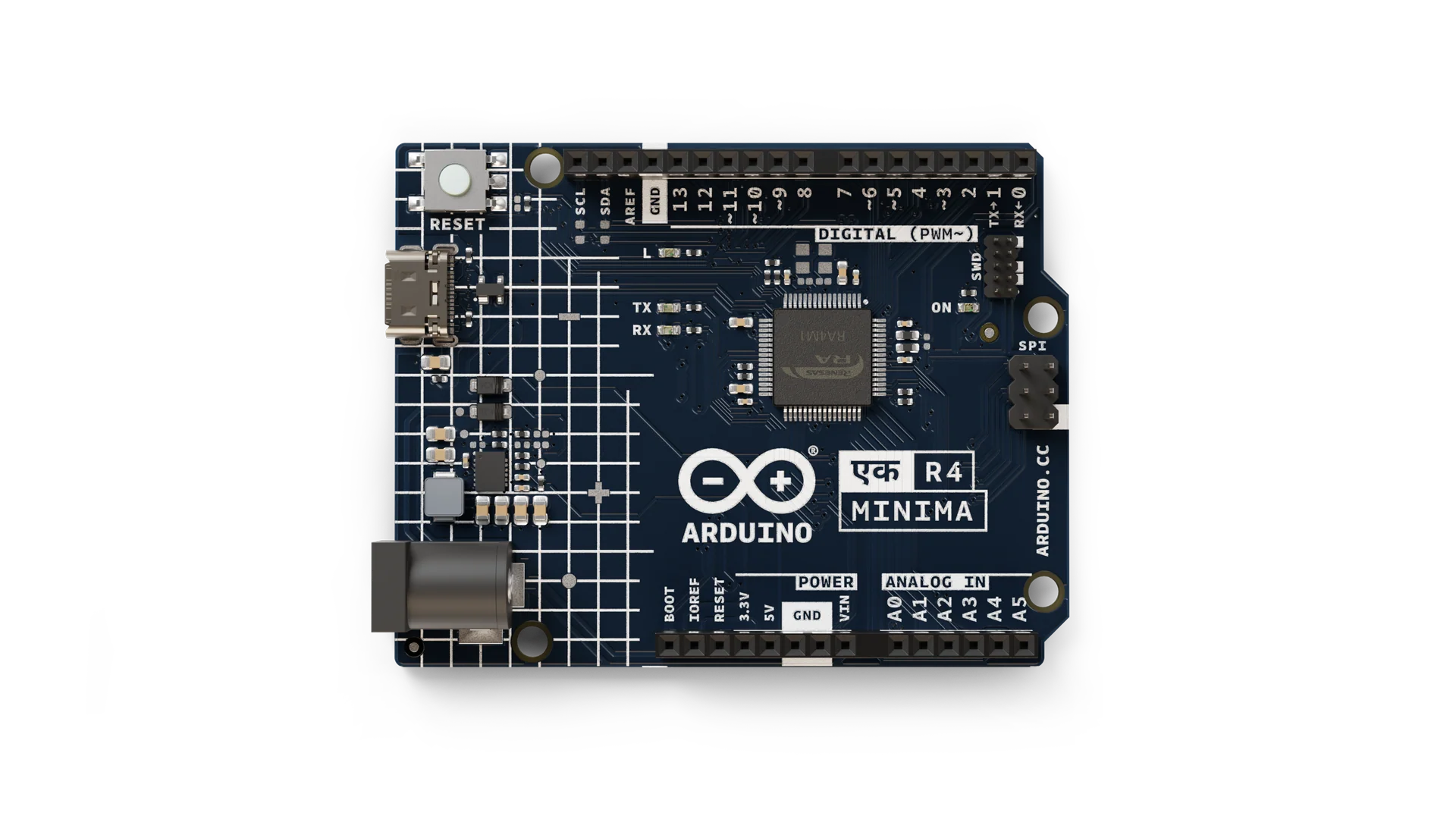 Arduino® UNO एक R4 Minima