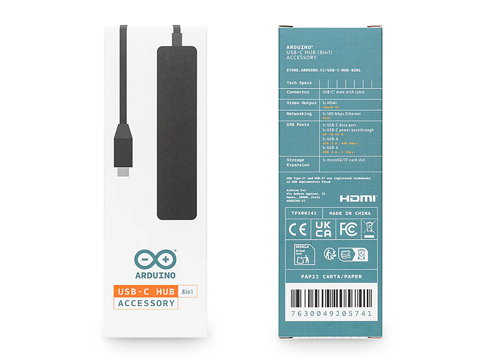 Arduino USB-C Hub (8 in 1) - Image 5